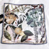 ClaudiaG Scarf Gray Mia Silk Scarf