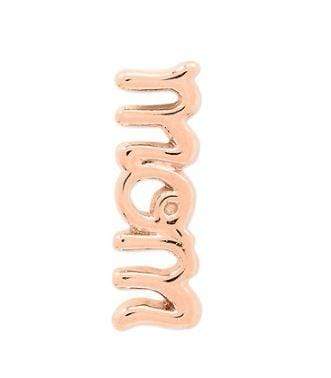 ClaudiaG Slider Collection Rose Gold Mom Charm
