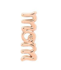 ClaudiaG Slider Collection Rose Gold Mom Charm
