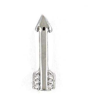 ClaudiaG Slider Collection Silver Arrow Charm