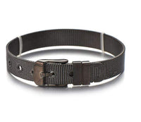 ClaudiaG Slider Collection Stainless Steel Slider Bracelet -Black