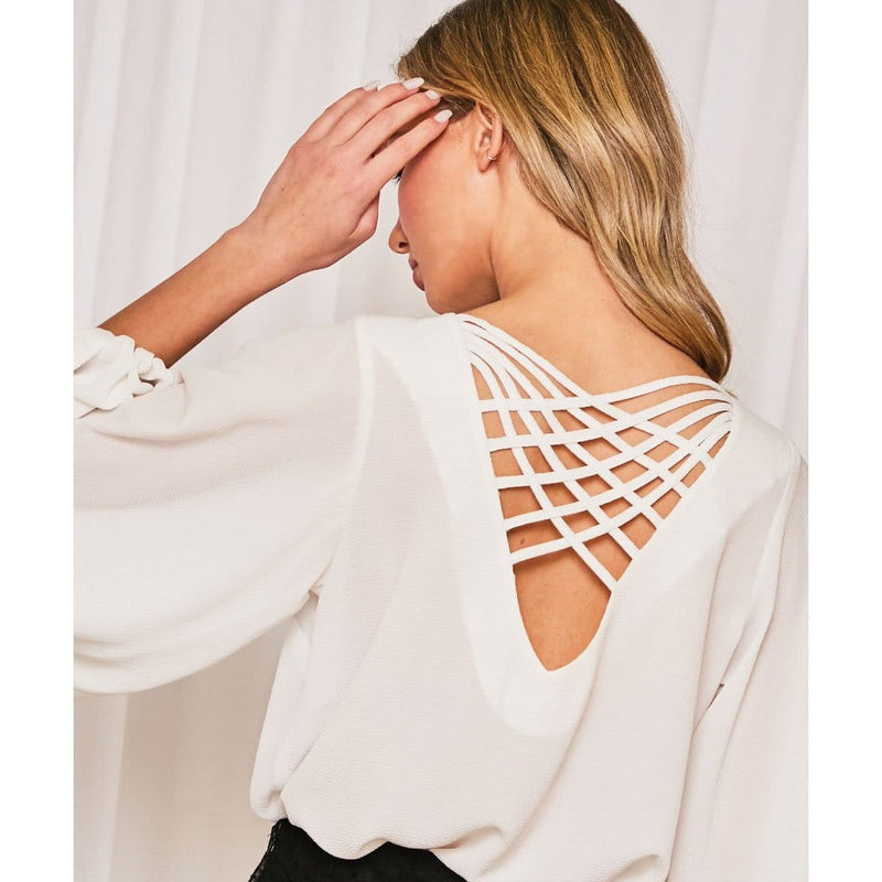 ClaudiaG Top Crisscross Top