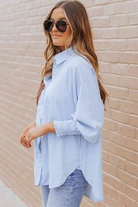 ClaudiaG Fernanda Lantern Sleeve Shirt