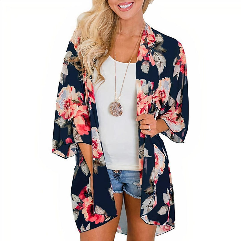 ClaudiaG Top Navy / S Sunshine Kimono