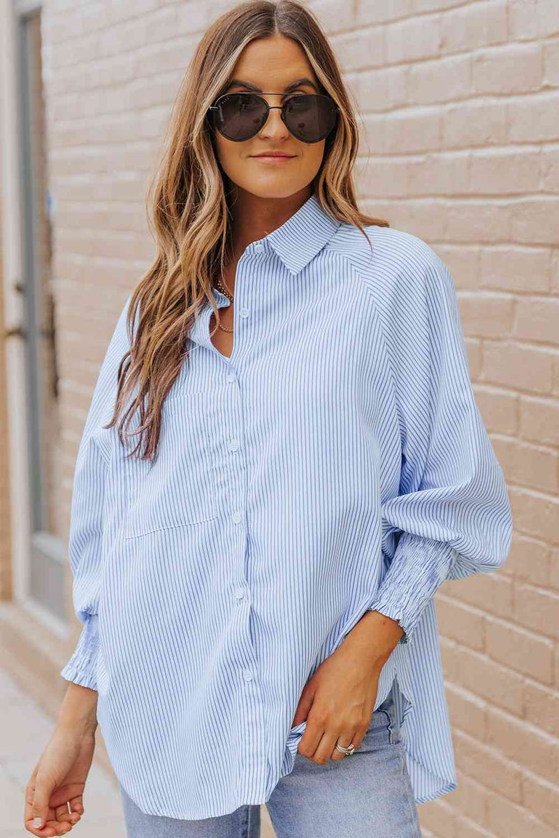 ClaudiaG Fernanda Lantern Sleeve Shirt