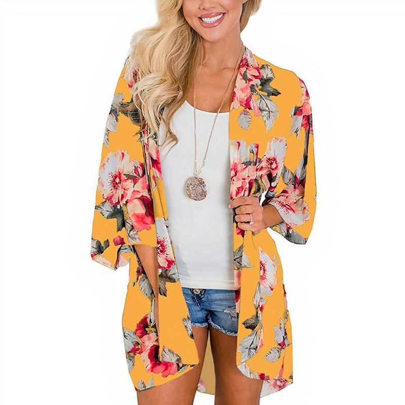 ClaudiaG Top Yellow / S Sunshine Kimono