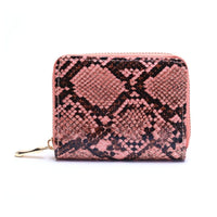 ClaudiaG Wallet Python Print Zipper Wallet