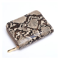 ClaudiaG Wallet Python Print Zipper Wallet