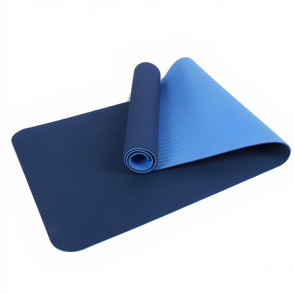 ClaudiaG Yoga Navy Color Block Yoga Mat