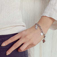 ClaudiaGp Bracelet Hope Bracelet - Personalize it with 3 Charms