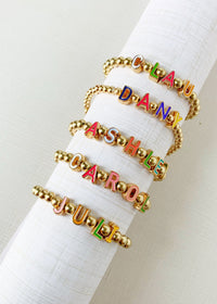 ClaudiaGp Bracelet Personalized Stack Bracelet Set