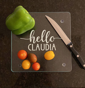 ClaudiaG Talking Cutting Board