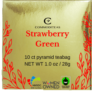 CommodiTeas Special-Teas 10 ct bagged CommodiTeas Strawberry Green