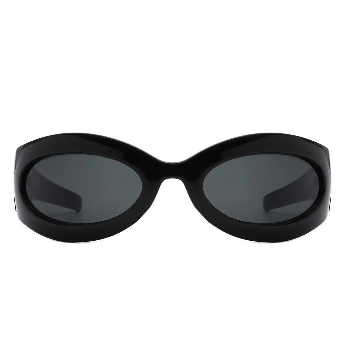 Cramilo Eyewear Sunglasses Albion - Oval Wrap Around Retro Round Fashion Sunglasses