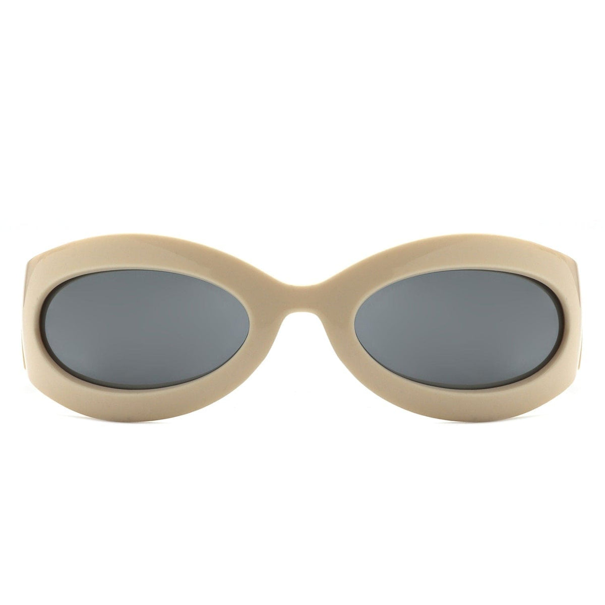 Cramilo Eyewear Sunglasses Albion - Oval Wrap Around Retro Round Fashion Sunglasses