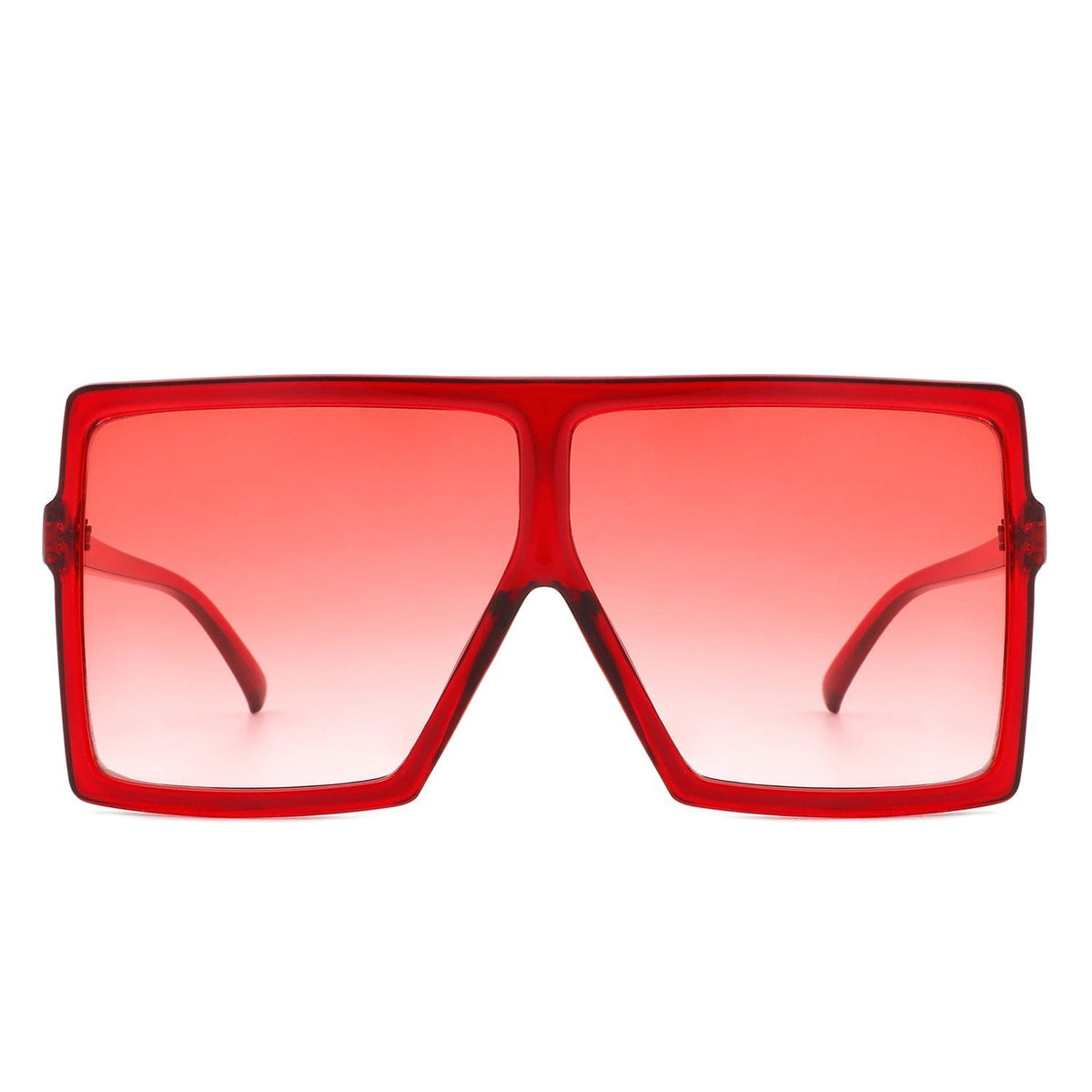 Cramilo Eyewear Sunglasses Amarylla - Oversize Flat Top Square Tinted Women Fashion Sunglasses