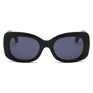 Cramilo Eyewear Sunglasses BAKU | Women Fashion Retro Rectangle Oversize Sunglasses