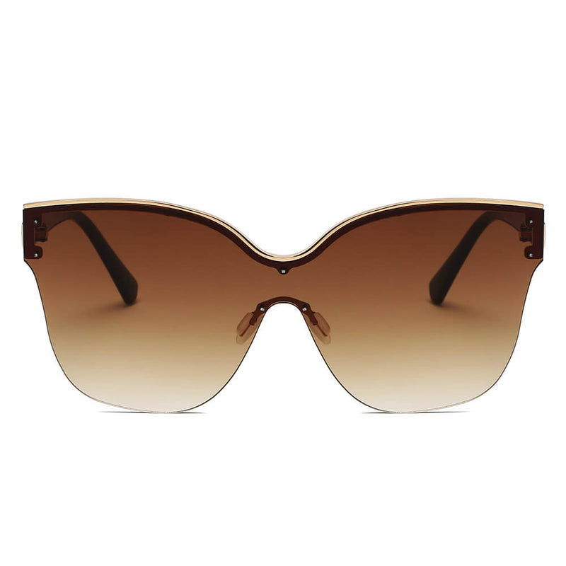 Cramilo Eyewear Sunglasses BARCELONA | Women Cat Eye Oversize Sunglasses