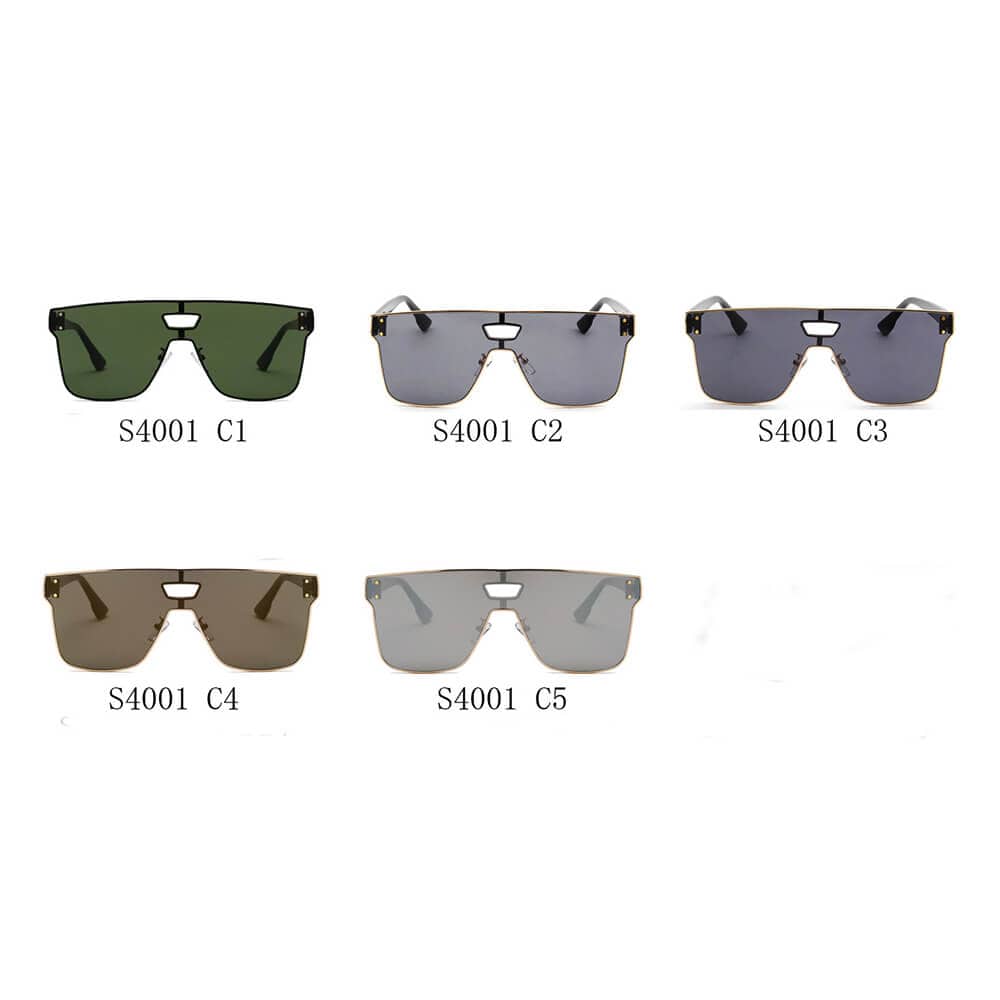 Cramilo Eyewear Sunglasses BEATRICE | Unisex Retro Vintage Square Sunglasses