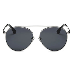 Cramilo Eyewear Sunglasses Bethel - Retro Mirrored Lens Teardrop Aviator Sunglasses