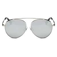 Cramilo Eyewear Sunglasses Bethel - Retro Mirrored Lens Teardrop Aviator Sunglasses