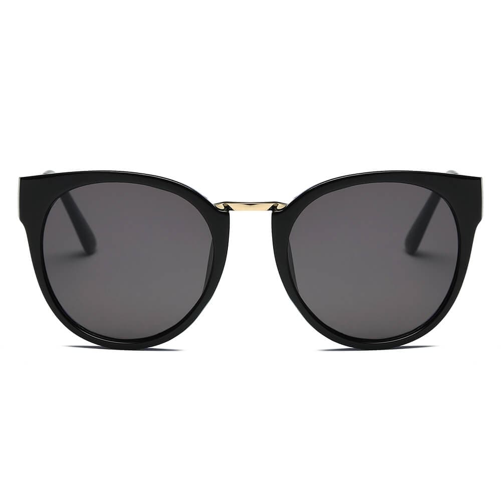 Cramilo Eyewear Sunglasses BILBAO | Women Round Cat Eye Fashion Sunglasses