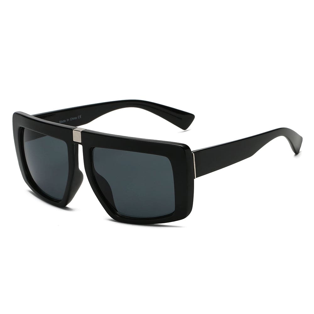 Cramilo Eyewear Sunglasses Black AVONDALE | Women Bold Retro Vintage Oversize Sunglasses