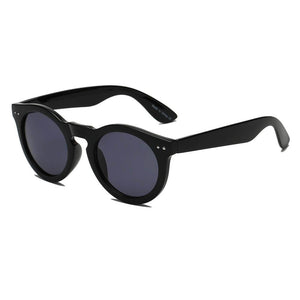 Cramilo Eyewear Sunglasses Black Bala - Retro Round Fashion Circle Sunglasses