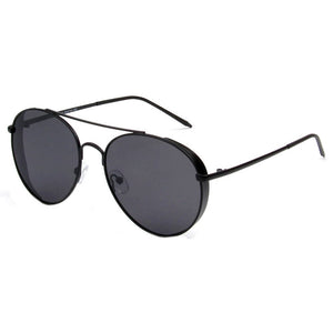 Cramilo Eyewear Sunglasses Black Baza - Classic Polarized Mirrored Aviator Sunglasses