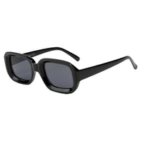 Cramilo Eyewear Sunglasses Black ERII | Women Retro Vintage Square Sunglasses