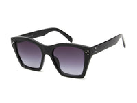Cramilo Eyewear Sunglasses Black/Gradient Purple Demopolis | Women Square Retro Cat Eye Fashion Sunglasses