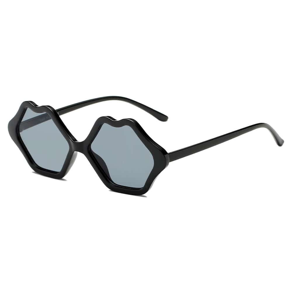 Cramilo Eyewear Sunglasses Black ITHACA | Women Fashion Funky Hipster Sunglasses