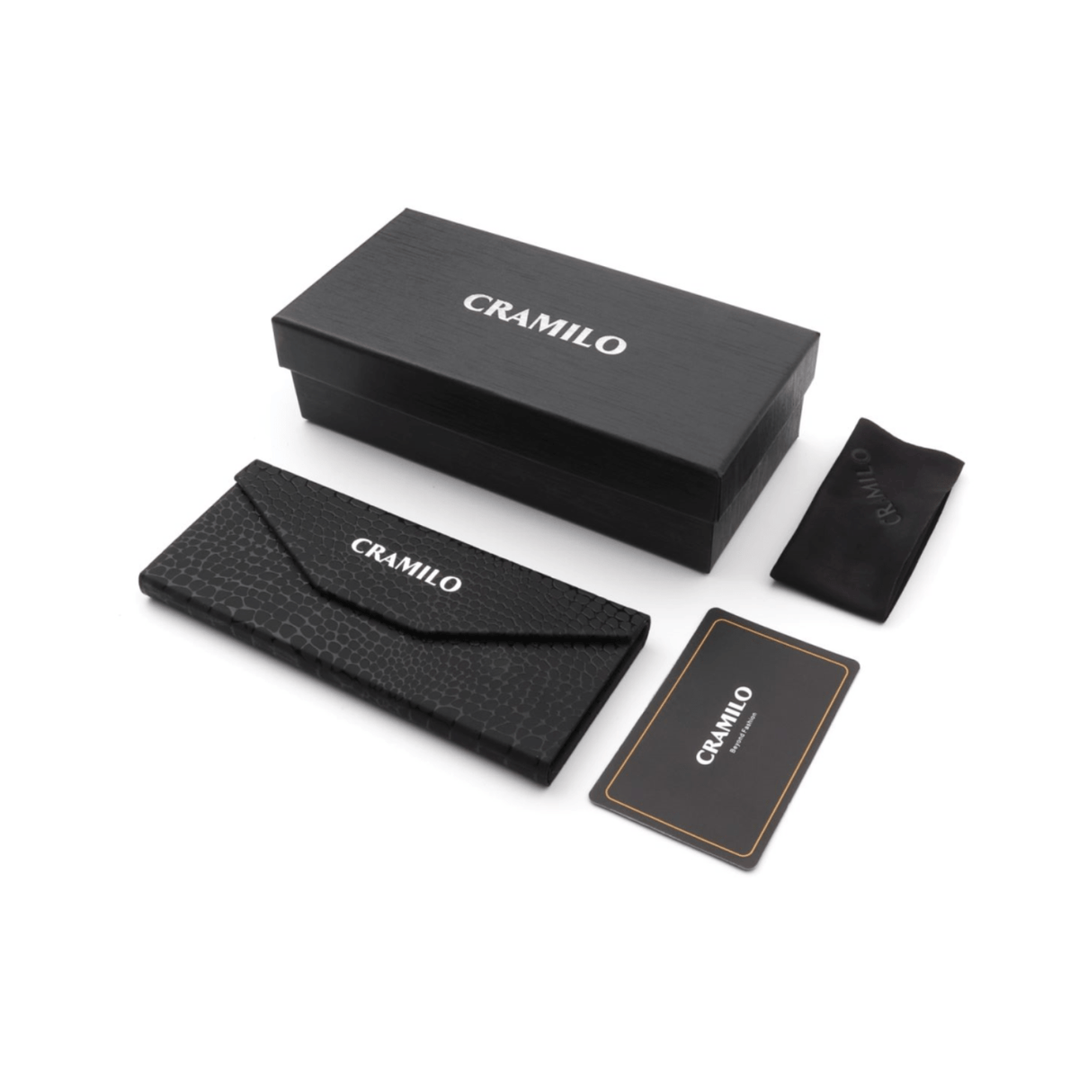 Cramilo Eyewear Sunglasses Black Katy - Women Square Flat Top Fashion Sunglasses