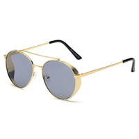 Cramilo Eyewear Sunglasses Black LAREDO | Modern Aviator Brow Bar Aviator Fashion Sunglasses