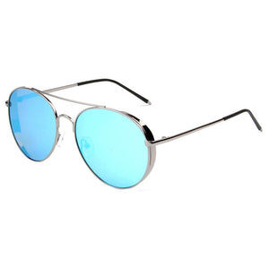 Cramilo Eyewear Sunglasses Blue Baza - Classic Polarized Mirrored Aviator Sunglasses