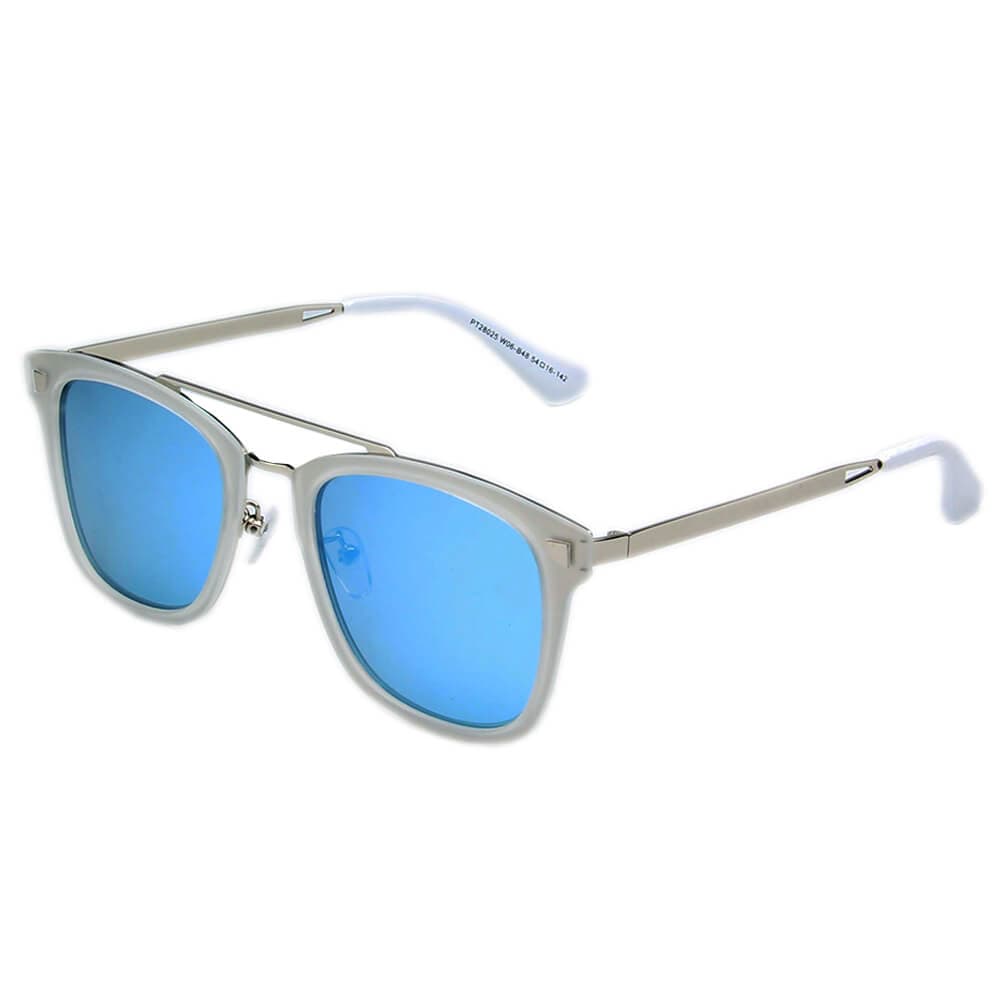 Cramilo Eyewear Sunglasses Blue Brescia - Polarized Square Fashion Sunglasses