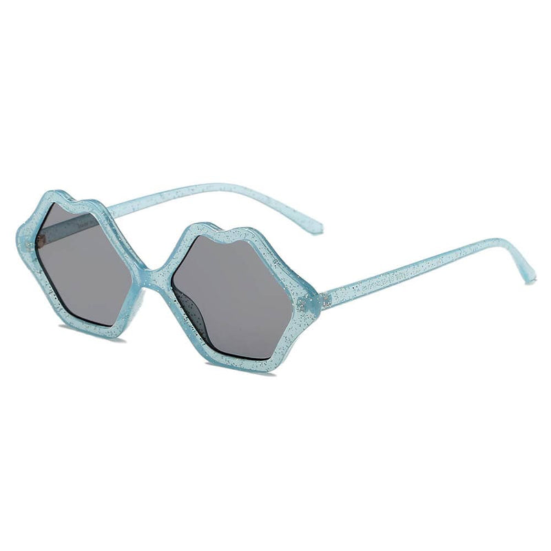 Cramilo Eyewear Sunglasses Blue ITHACA | Women Fashion Funky Hipster Sunglasses