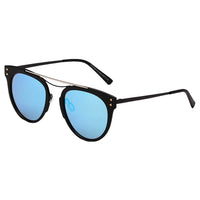 Cramilo Eyewear Sunglasses Blue LA ROCHELLE | Women Polarized Round Fashion Sunglasses