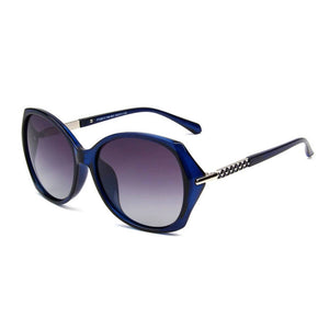 Cramilo Eyewear Sunglasses Blue Pensacola - Women Polarized Oversize Fashion Sunglasses