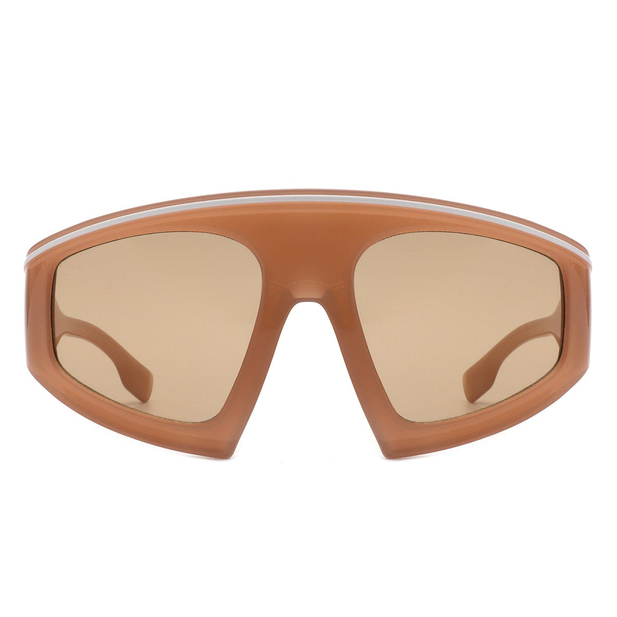 Cramilo Eyewear Sunglasses Bramble - Oversize Futuristic Square Women Fashion Sunglasses