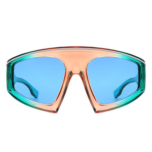 Cramilo Eyewear Sunglasses Bramble - Oversize Futuristic Square Women Fashion Sunglasses