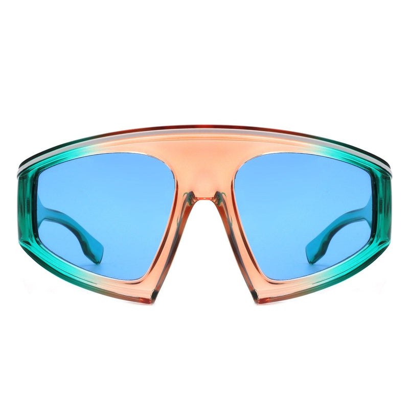 Cramilo Eyewear Sunglasses Bramble - Oversize Futuristic Square Women Fashion Sunglasses