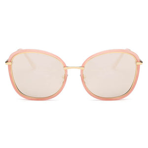 Cramilo Eyewear Sunglasses BROOKVILLE | Women Round Cat Eye Oversize Sunglasses