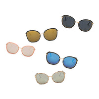Cramilo Eyewear Sunglasses BROOKVILLE | Women Round Cat Eye Oversize Sunglasses