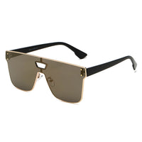 Cramilo Eyewear Sunglasses Brown BEATRICE | Unisex Retro Vintage Square Sunglasses