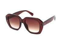 Cramilo Eyewear Sunglasses Brown Sheridan | Women Square Oversize Fashion Sunglasses