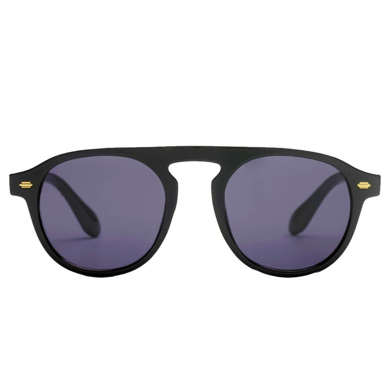 Cramilo Eyewear Sunglasses CADIZ | Unisex Round Carrera Fashion Round Brow Bar Sunglasses