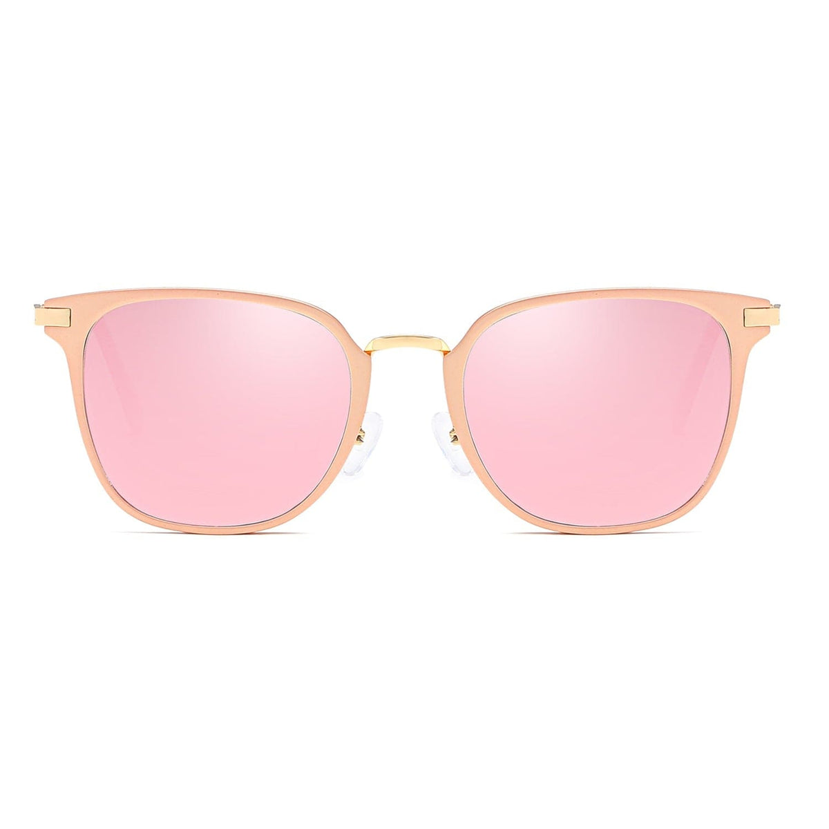 Cramilo Eyewear Sunglasses CAMBRIDGE | Pillowed Rectangle Flat Lens Horned Rim Sunglasses