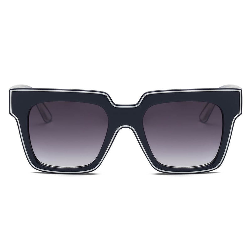 Cramilo Eyewear Sunglasses CAMDEN | Women Retro Square Oversize Sunglasses