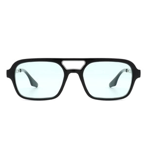 Cramilo Eyewear Sunglasses Candorae - Retro Square Brow-Bar Fashion Aviator Style Vintage Sunglasses